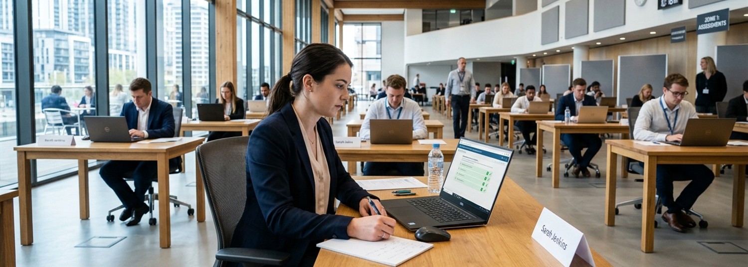 Government Online Exam Banner